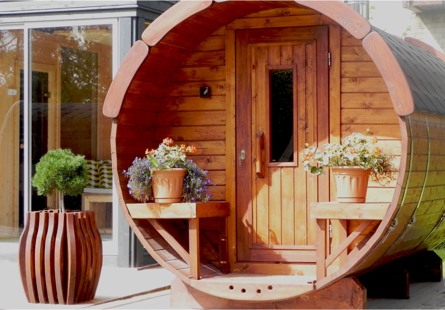 Garden Barrel Sauna UK