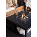 Cosi Cosiflow 100 Square Anthracite Fire Pit Table Lifestyle