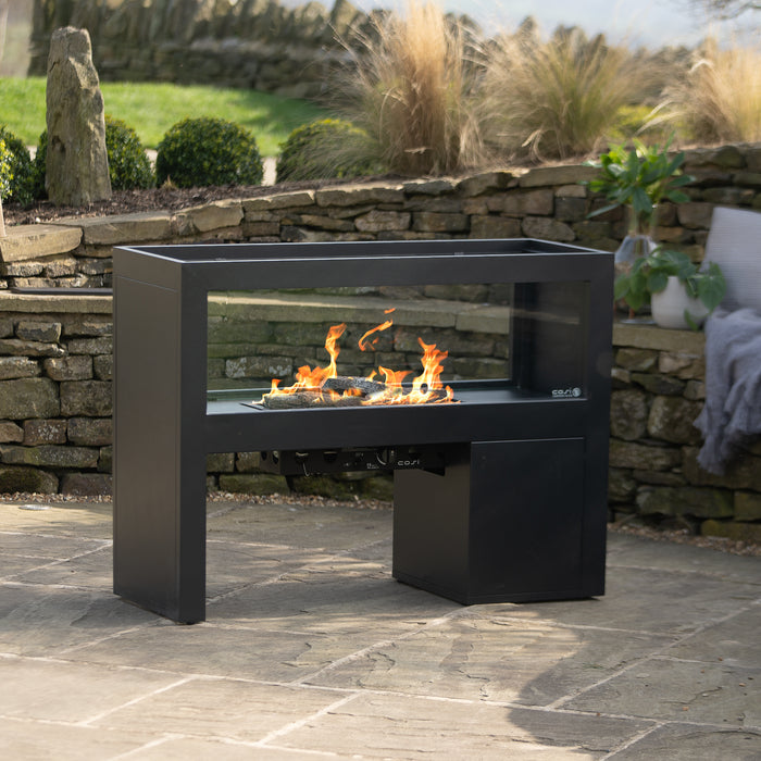 Cosi Cosivista 120 Black Fire Pit without Top Cover