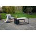Cosi Cosiloft 120 Fire Pit Table Black and Grey Coffee Table