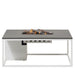 Cosi Cosiloft 120 Fire Pit Table White and Grey Front