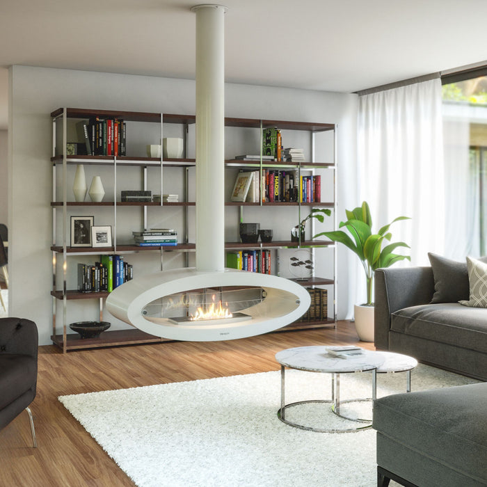 Henley Stoves Budapest Bioethanol Fire White Lifestyle Cover