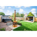 L'bode Cube Outdoor Fireplace Corten Backyard Landscape