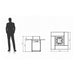 Planika Square Table human to product comparison