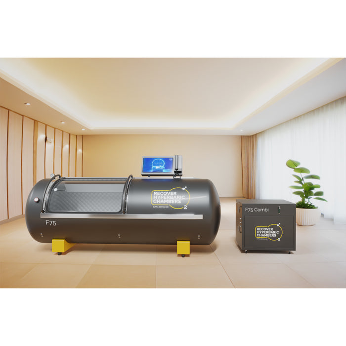 Recover Hyperbaric Chamber F75 Steel product lifestyle room arrangement