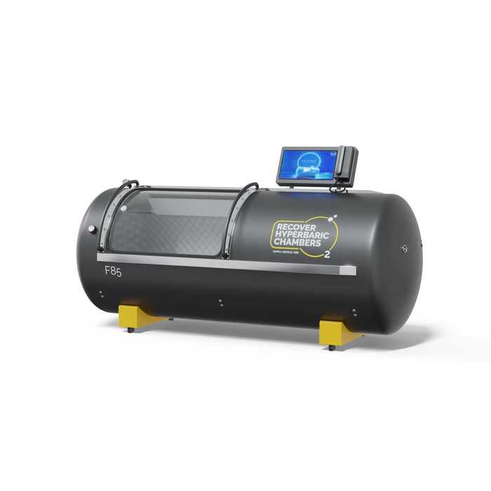 Recover Hyperbaric Chamber F85 Steel without compressor on white background