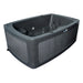 RotoSpa DuoSpa S080 | 2 Person Hot Tub & Cold Plunge Tub Granite Grey and Grey Side Panel