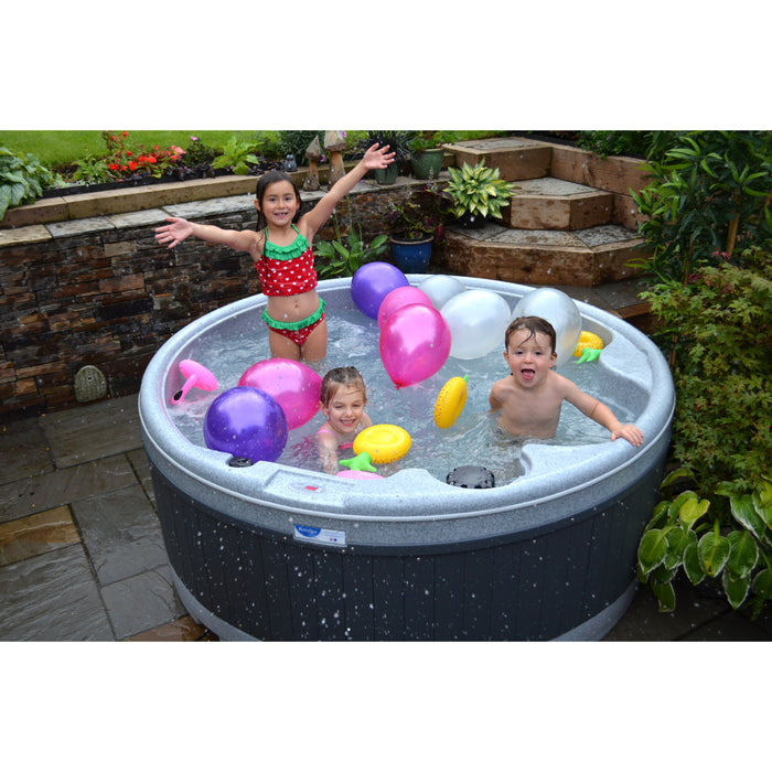 RotoSpa OrbisSpa | 5 Person Hot Tub & Cold Plunge Tub Lifestyle with Kids
