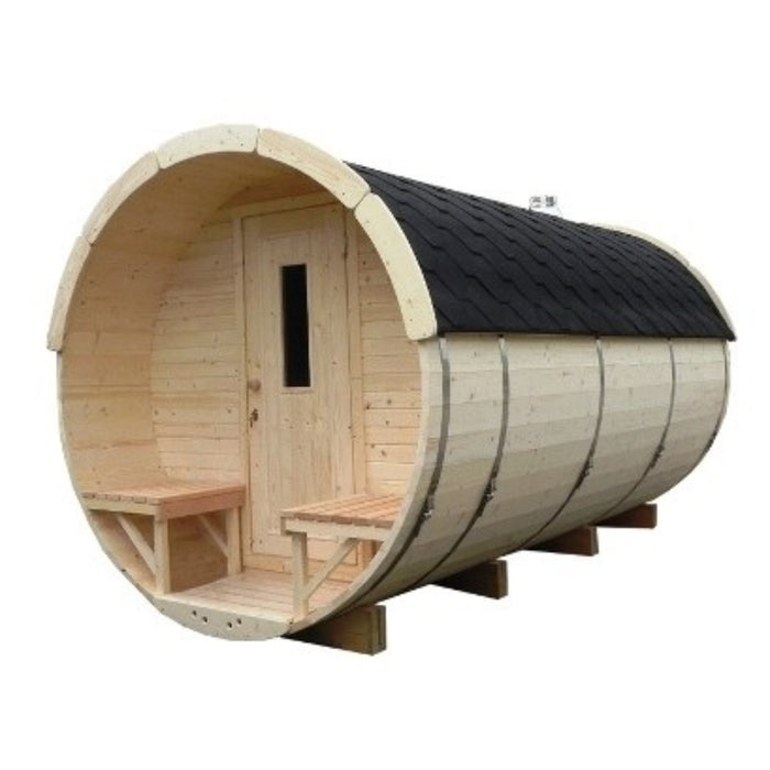 Viking Industrier Barrel Sauna 1.9 x 3.5m