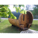 Viking Industrier Barrel Sauna 2.2 x 3m Lifestyle in Garden
