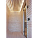 Viking Industrier Luna Outdoor Sauna with Changing Room Interior