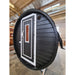 Viking Industrier Barrel Sauna 1.9 x 2m outdoor lifestyle arrangement one standard door with black body