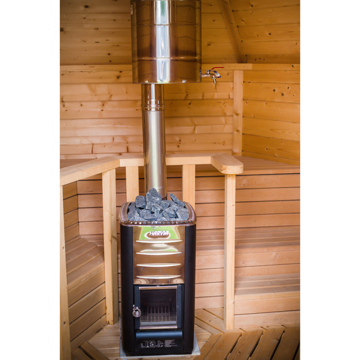 Viking Industrier Sauna Cabin 7m² Heater
