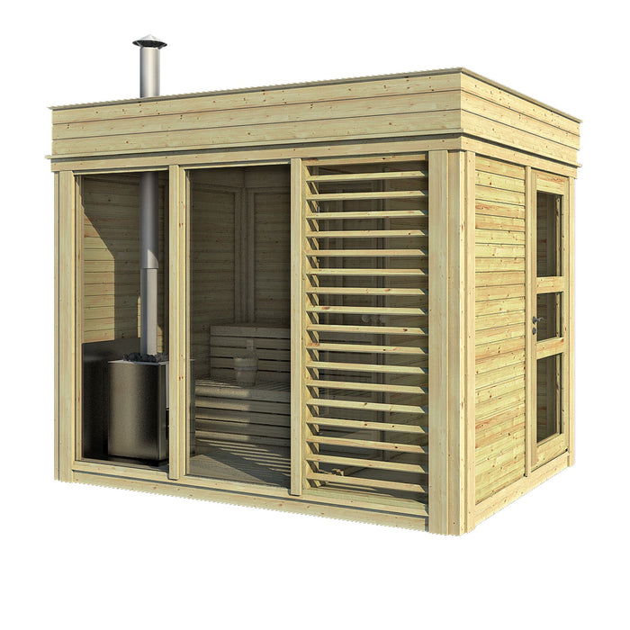 Viking Industrier Sauna Cube 2 x 3m Model