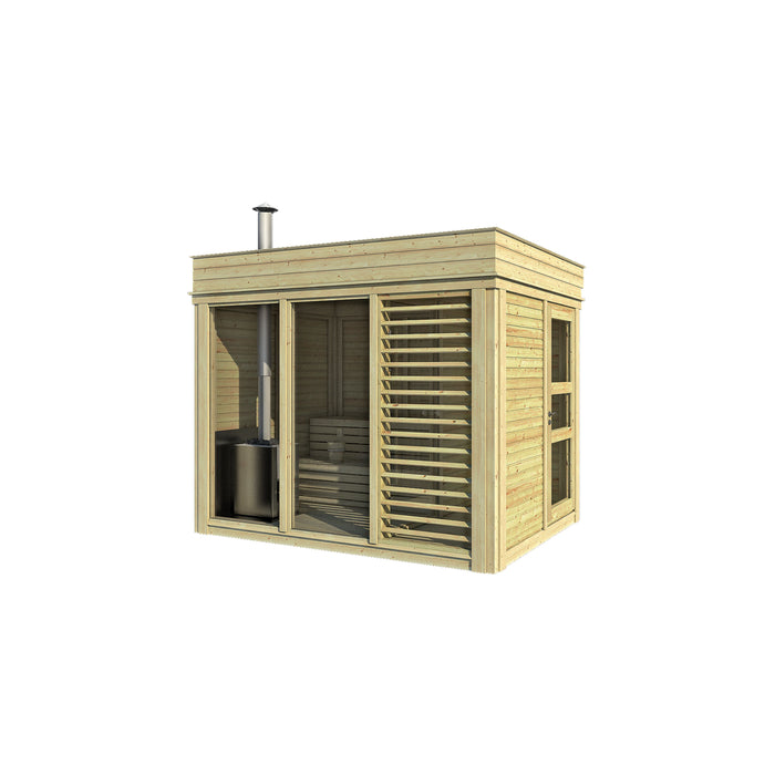 Viking Industrier Sauna Cube 2 x 3m with Changing Room